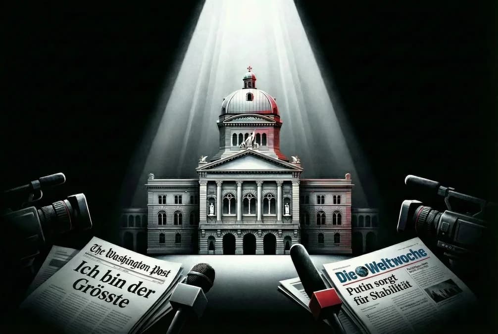 Democracy Dies in Darkness – Warum wir in der Schweiz das Licht nicht selbst ausdrehen dürfen