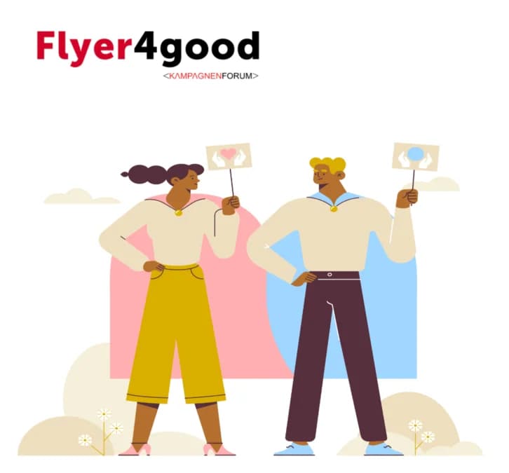 Flächendeckend Flyer in Kampagnen integrieren - fast ohne Eigenkosten
